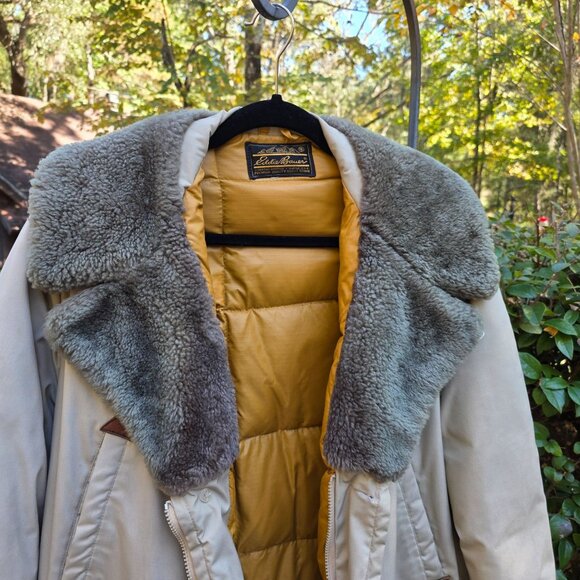 Vintage 70's Eddie Bauer Premium Goose Down Expedition Parka Jacket Mens Sz XL - Picture 3 of 15